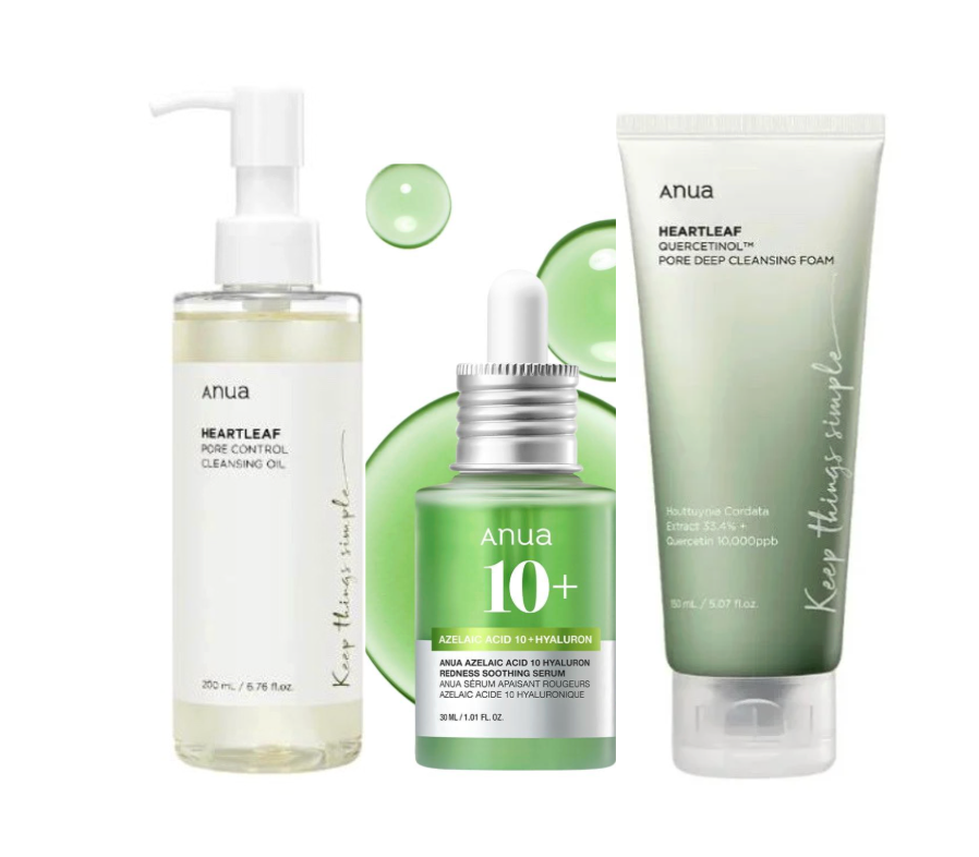 Anua 3-Step Pore & Soothing Set